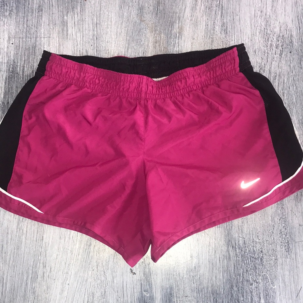 Pink Nike shorts